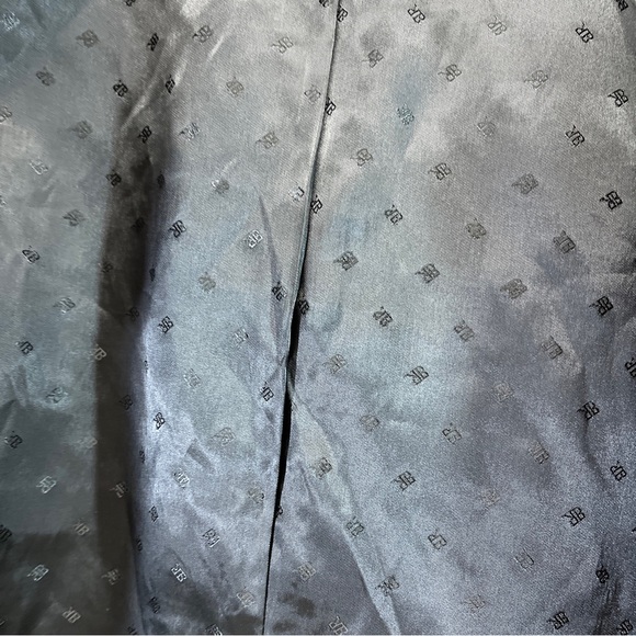 Banana Republic Black Tweed Longline Jacket Petite Small PS Swing Collarless B87 - Picture 16 of 16